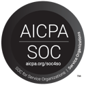 AICPA SOC2 certification badge