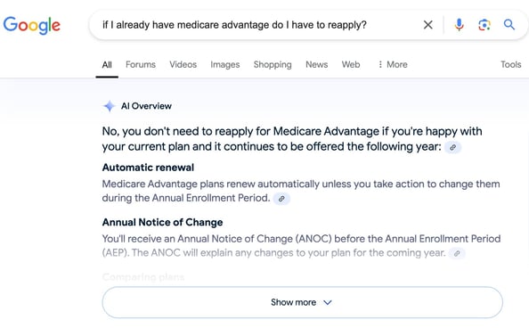 Medicare Advantage Application